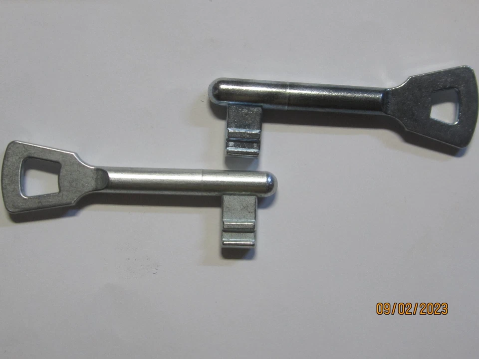 E9 M10 M0 M9 Zimmertür - Schlüssel Buntbartschlüssel BB Bart speziele Bartform - Bild 4 von 4