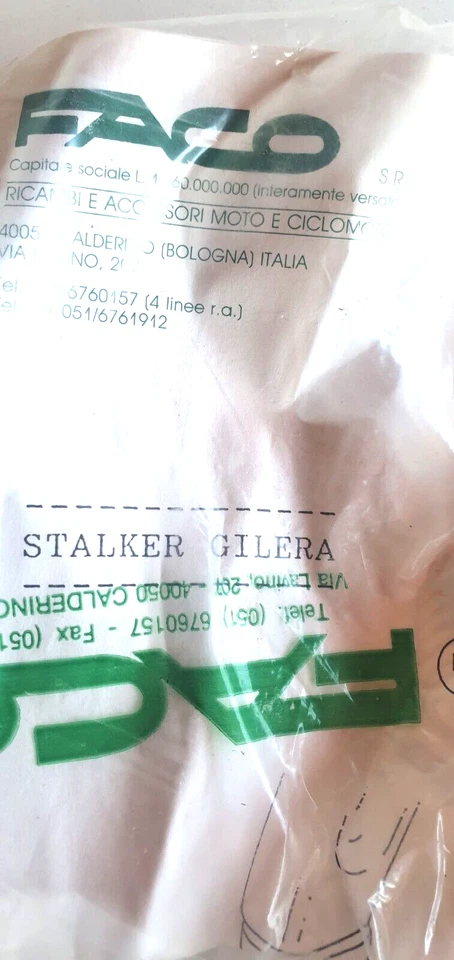 SPECCHIETTO RETROVISORE DESTRO PER GILERA STALKER COLORE NERO LUCIDO FACO NUOVO - Immagine 2 di 4