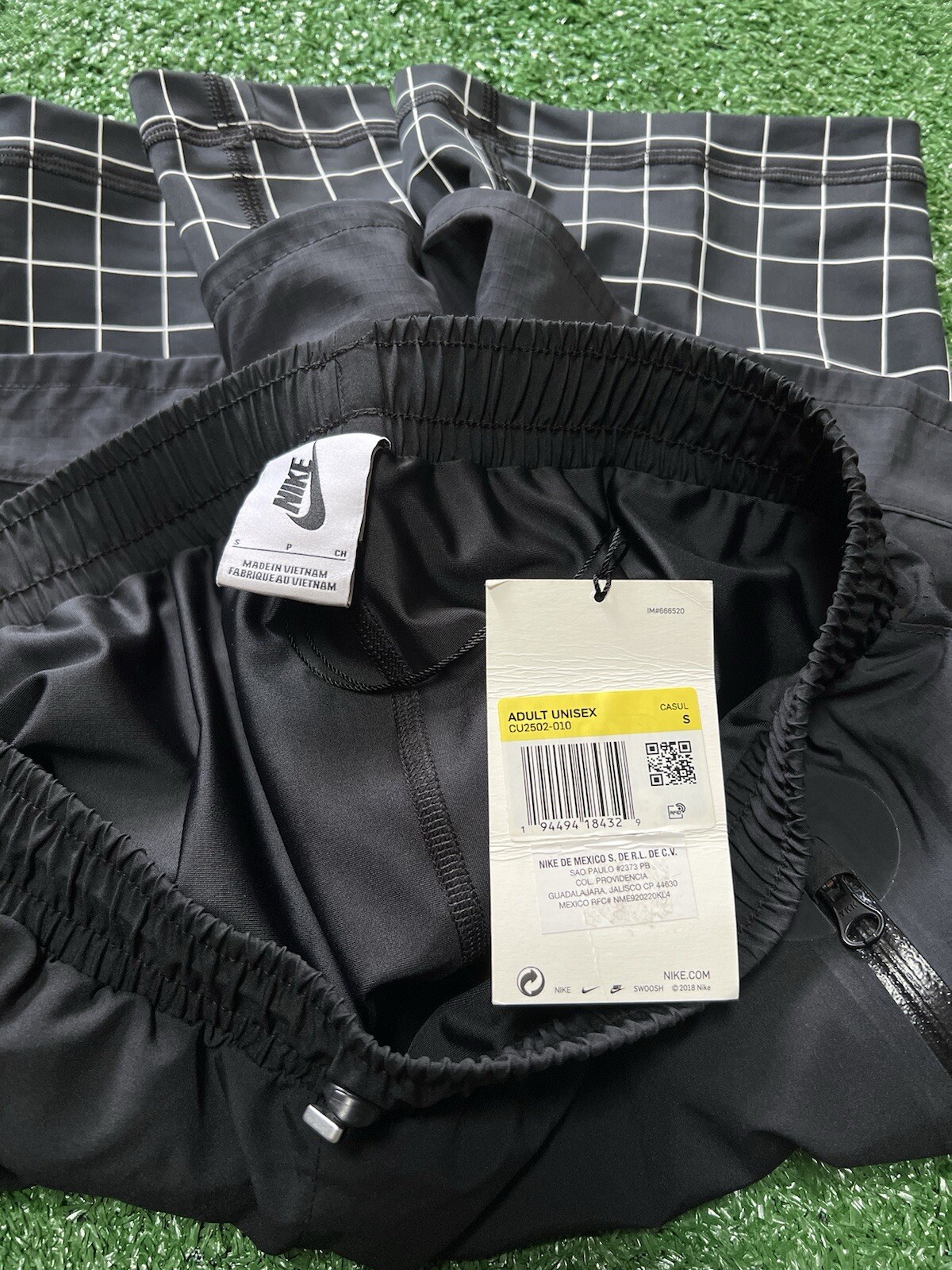 OFF WHITE X NIKE Nike x pantaloncini bianchi sporchi ""Nero