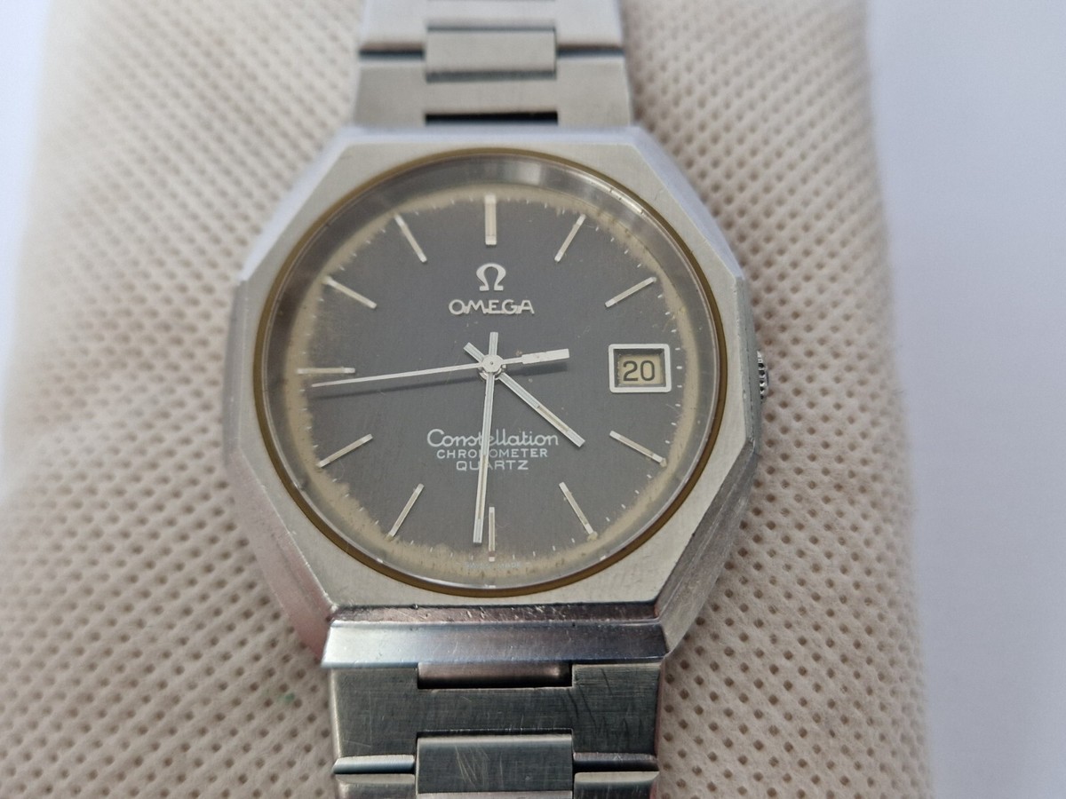 Omega Constellation Chronometer Quartz-Date -Push Button Omega Constellation Chronometer Quartz-Date -Push Button