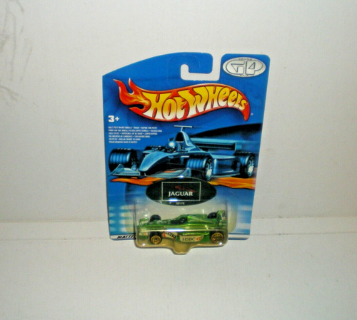 Vintage HotWheels Grand Prix Collection JAGUAR F1 2000 TEAM CAR #18 - MOC