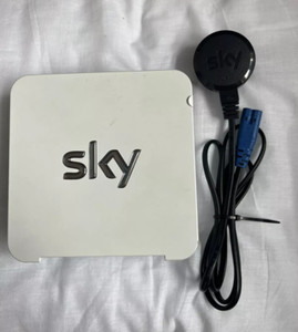 Sky SR-101 WLAN WLAN Modem Router Bundle Netzteil und Ethernet