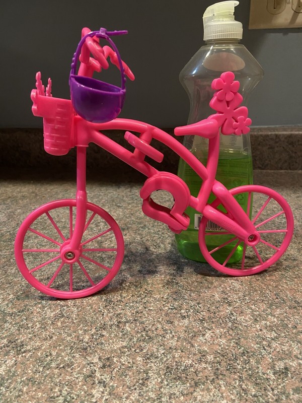 Mattel Barbie Bike And Helmet Look At Pictures