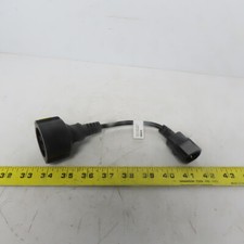 Goobay 93986 Cable Adapter AC plug-Schuko coupling)