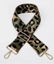 New Holiday Gifts Under 20 Olive Green Leopard Replacement Crossbody Strap 