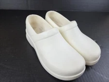 Klogs White/Cream Slip Resistant Comfort Clogs Women's Size 5 Nursing  USA