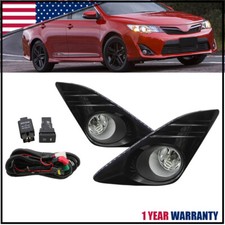 Fog Lights For 2012 2013 2014 Toyota Camry Driving Bumper Lamps Wwiringswitch
