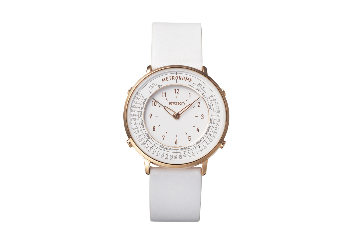 SEIKO メトロノームウオッチStandard Line ホワイト メトロノームウオッチ Standard Line（ホワイト） – みらい奏楽舎
