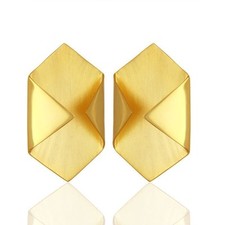 925 Sterling Silver Handmade Fashion Vintage Wedding Stud Earrings Jewelry