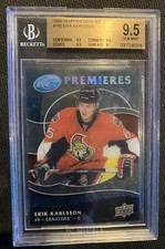 2009-10 Upper Deck Ice #160 Erik Karlsson RC BGS 9.5 Mint /499