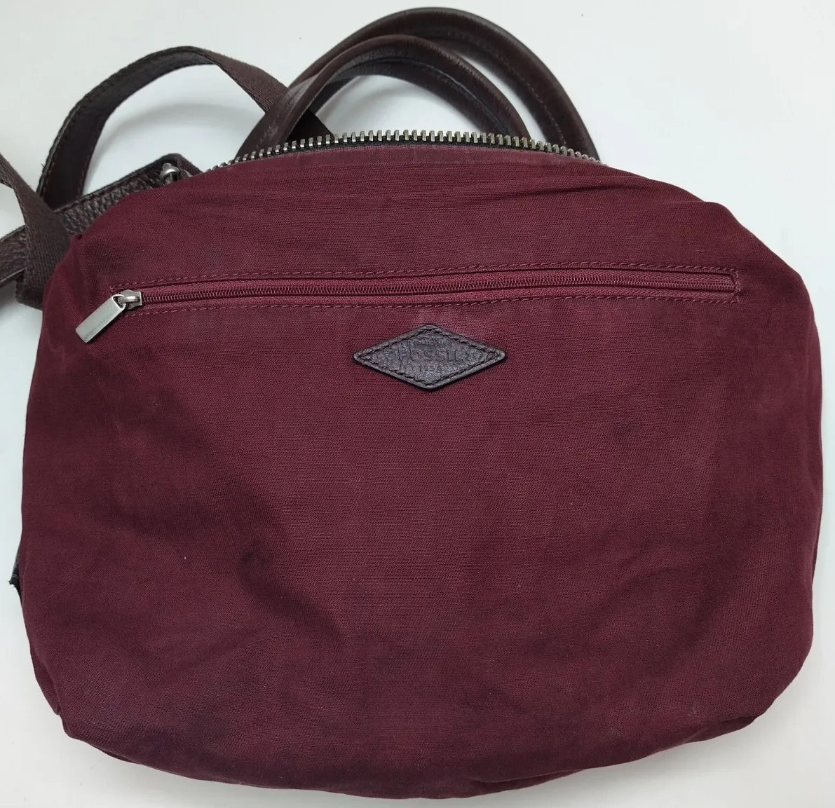 Fossil Dawson Patchwork Multicolor Leather Satche… - image 11