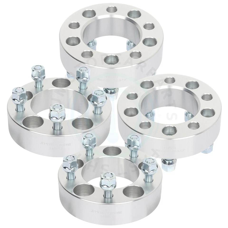 Para Mazda 3 CX-9 4 piezas 1,5" (38 mm) 5x4,5 12x1,5 tacos espaciadores de rueda Foto 2 de 4