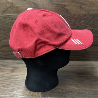 Nebraska Huskers Adidas Strapback Hat Rb # 119208 CA # 51986 Red
