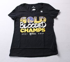 Golden State Warriors Women's Fanatics 2022 Champions Shirt JL3 Black Small