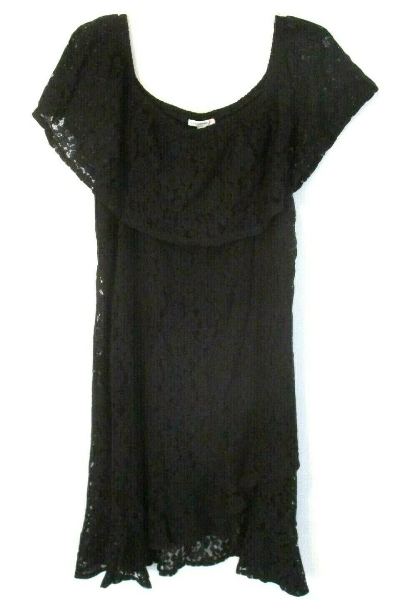 lace evening dress with sleeves Bateau Neck Two Piece Black Long Sleeves Prom Dress PG319 US8 / Custom Color main image 0