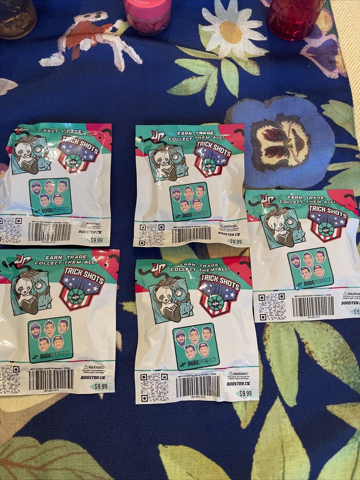 NEW Lot of 5 Dude Perfect Keychains DP Key 011, 012, 013, 014, 015 SEALED eBay