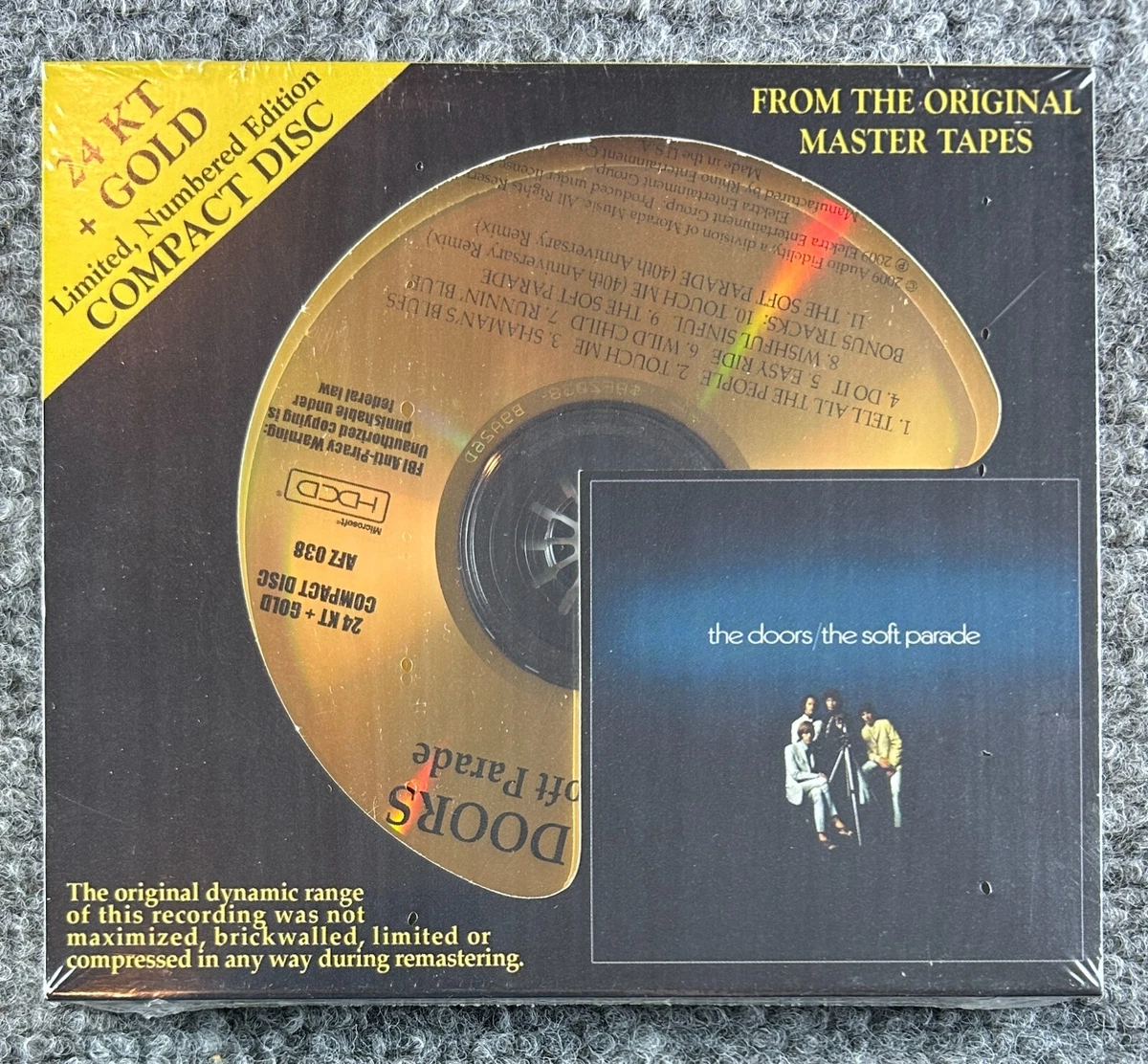 The Doors 24k Gold Disc Music CDs for sale - eBay