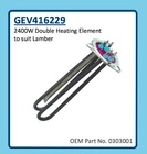 LAMBER DOUBLE HEATING ELEMENT 2400W GEV416229 0303001