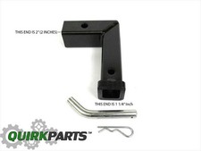 05-15 Dodge Chrysler Vertical Tow Hitch Ball Mount Adapter 1 14 Oem New Mopar