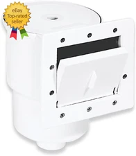 HYDROTOOLS Standard ABS Thru-Wall Skimmer Kit, White - Includes Return Fitting a