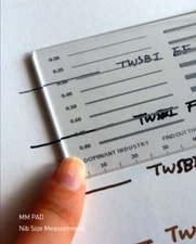 Dominant Industry Measure My Pen MM Pad - NEW