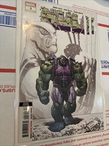 Hulk #3 (2021) 2nd Print 1st Titan Cameo Ryan Ottley Donny Cates Marvel