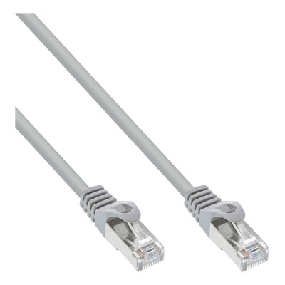 InLine  Patchkabel, SF/UTP, Cat.5e, grau, 3m