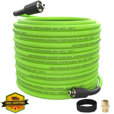 #ad Mechura Green 100FT Pressure Washer Hose $94.99