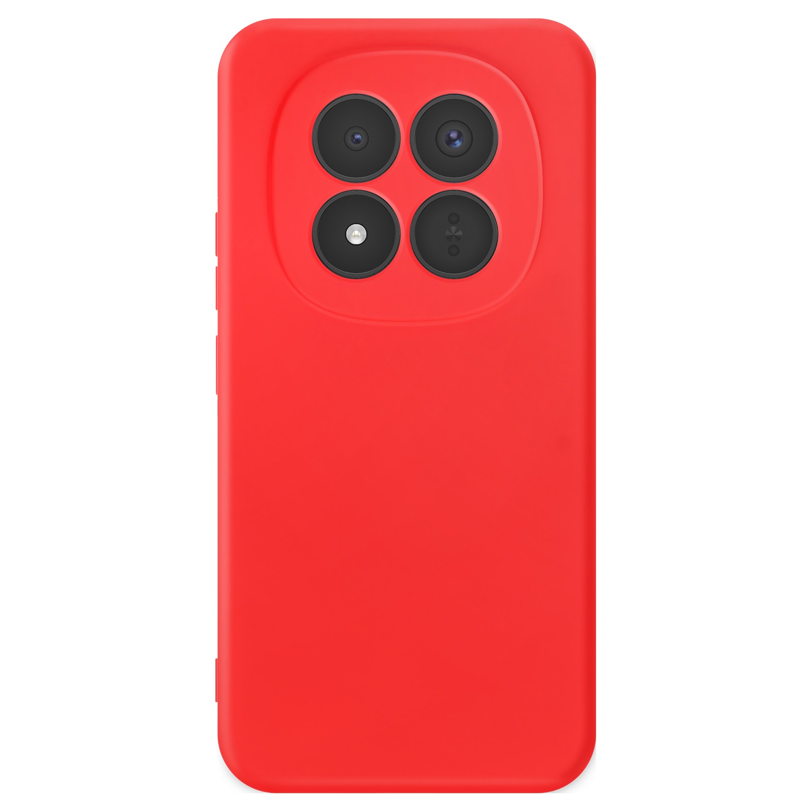 Coque silicone Redmi Note 15 Pro Plus 5G Avizar rouge pour le quotidien