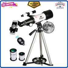 Gskyer 70mm Aperture 400mm AZ Mount Telescope for Kids, Beginners with Carry Bag