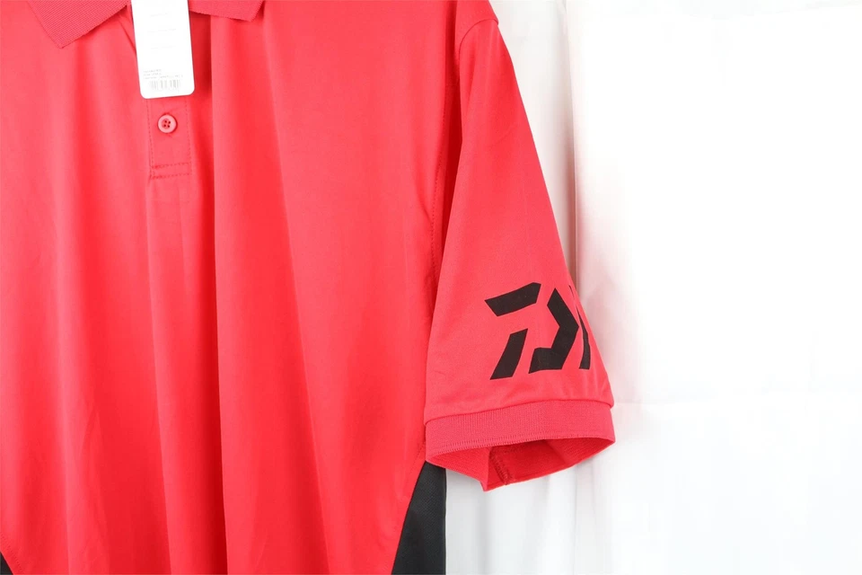 Красная рубашка-поло Daiwa D Vec | все размеры - Изображение 4 из 4