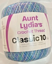 Size 10 & 3 Crochet Thread, Aunt Lydia's, Red Heart, Lily, DMC, others