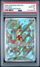 PSA 10 Shuckle 136/132 Mega Evolution Illustration Rare Pokemon Card