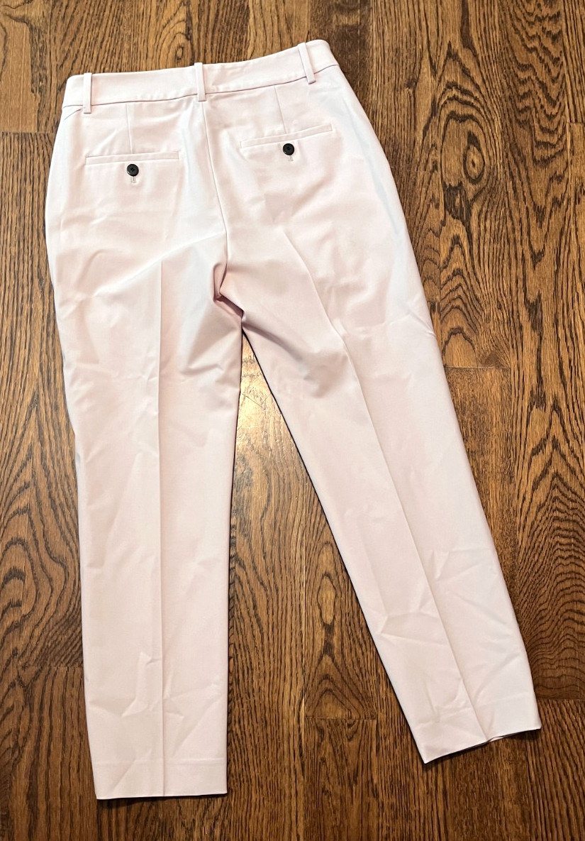 Theory Treeca Pant in Good Wool in Sand Melange Sz 0 MRSP $195 Sold Out image 4