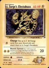 Gym Heroes #027/132 Lt. Surge's Electabuzz (27) on eBay