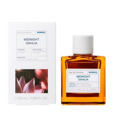 Korres -Eau De Toilette Spray ( Midnight Dahlia  ) 1.69 oz/50 ml New in box!