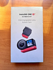 insta360 One R Utimate Action Camera Kit / 360  NEW 1" lens / X4 selfie stick