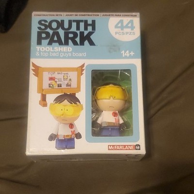 McFarlane Toys South Park Toolshed Action Figure & Top Bad Guys Board Set 2017