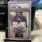 2024 Select Football CALEB WILLIAMS ROOKIE Neon Icons Silver Prizm #4 PSA 9 MINT