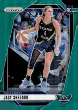 2024 Panini Prizm WNBA #4 Jacy Sheldon Green Prizms