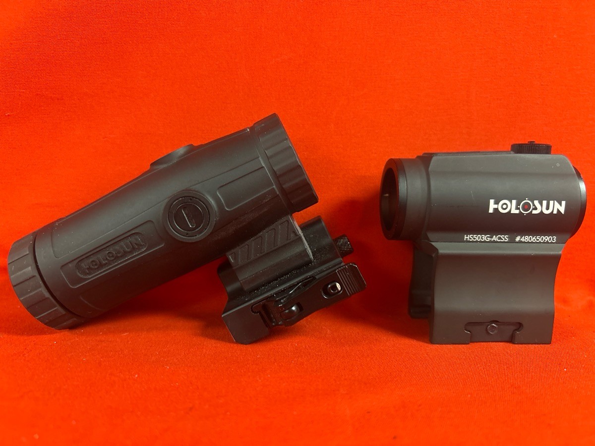 【実物】HOLOSUN ホロサン HS503G-ACSS Holosun HS503G-ACSS Micro Red Dot Sight ACSS CQB Reticle - Black