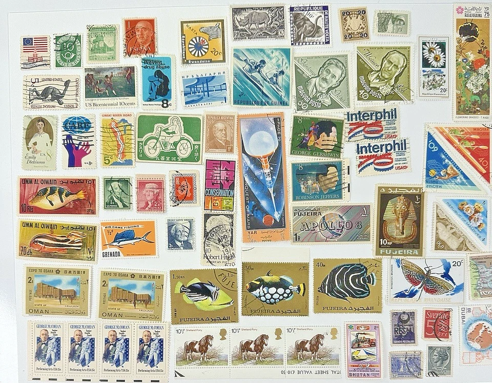 Large mixed lot of various stamps - Image 3 of 3