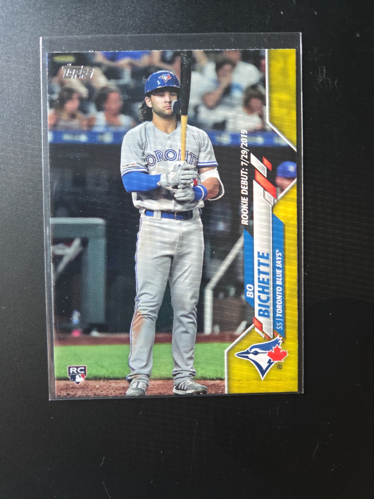 2020 Topps Update Rookie Debut Walgreens Yellow Bo Bichette #U-1 Rookie RC