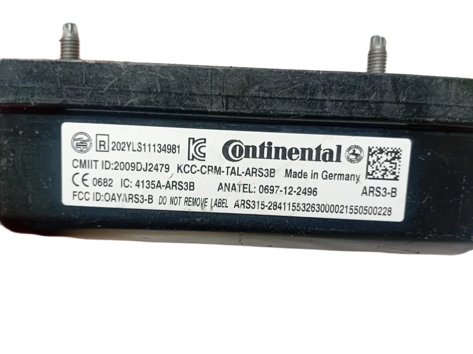 Mercedes S63 W222 Adaptive Cruise Radar Sensor Module 2015–2016 0009002203 OEM - Image 4 of 4