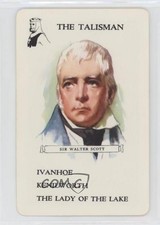 1950s Whitman Authors Game Light Blue Back Sir Walter Scott (The Talisman) 0a2