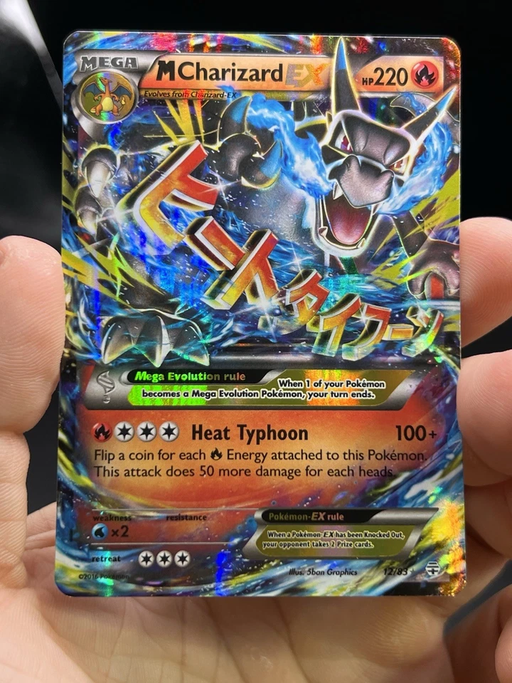 M Charizard EX 12/83 Pokemon Generations Ultra Rare English Mega LP - Image 3 of 4