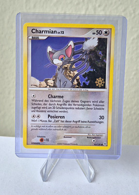 Pokémon TCG Charmian LV. 12 83/130 DP Countdown Calender Snowflake Stamped 2008