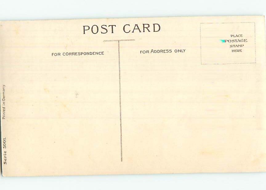 Crackled Surface circa 1910 birthday BEAUTIFUL PINK AND RED ROSE ...