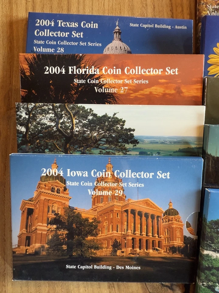 NEW! 24 State Coin Collector Set Series US Mint Quarters (2004-2008) - Image 3 of 4