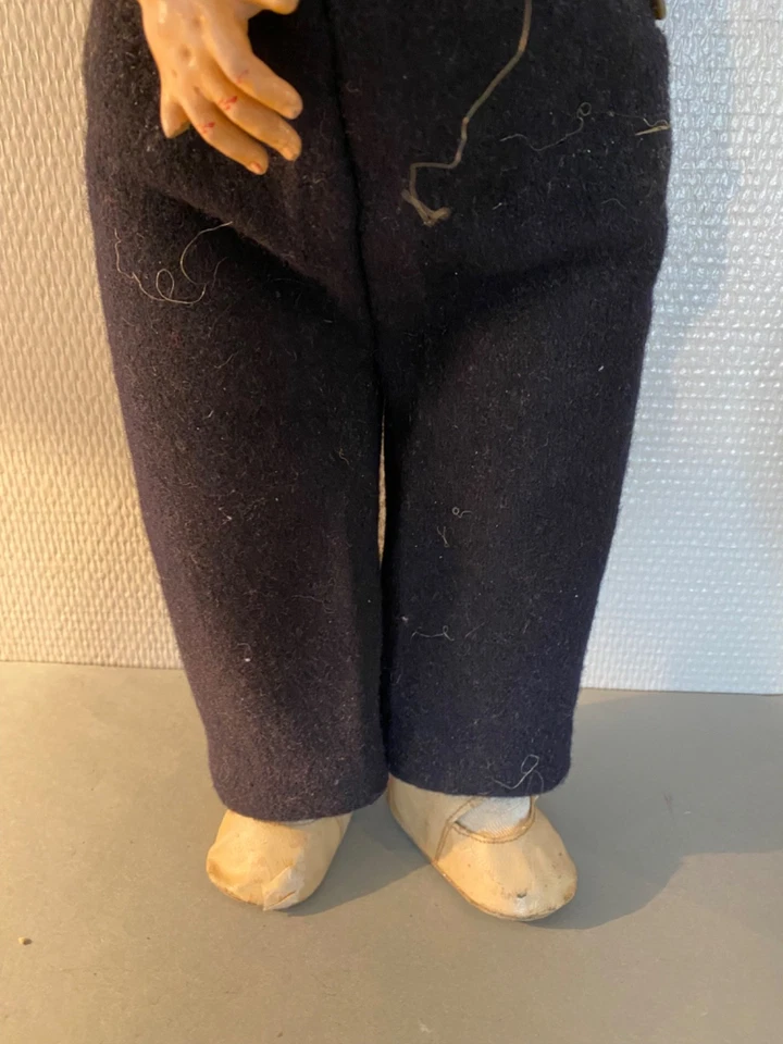 ADORABLE POUPÉE ANCIENNE MARQUE À IDENTIFIER 60 CM - Photo 4/4